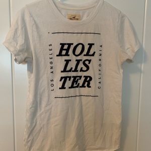 White casual hollister tee